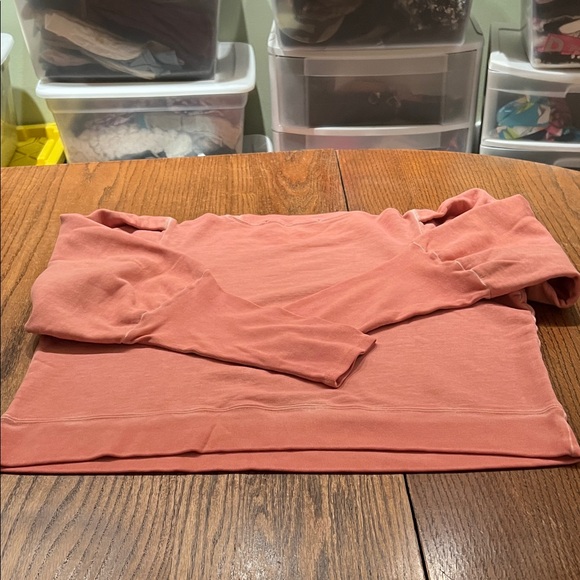 Veronica Beard Coral Pink Cozy Sweatshirt & Jogger Set XL - Picture 10 of 14